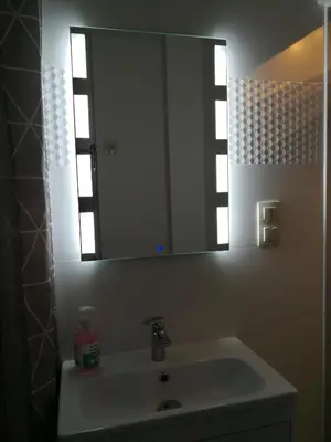 Łazienka w obiekcie Różowe sny