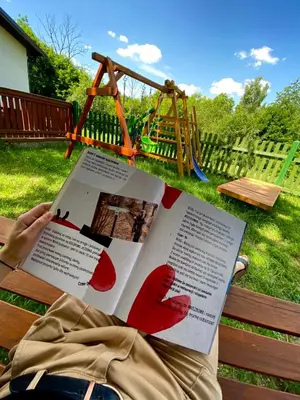 Ogród w obiekcie Przycup w Karkonoszach Apartamenty Słoneczna dolina 7B - domek na wyłączność w Karkonoszach