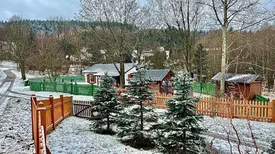 Obiekt Przycup w Karkonoszach Apartamenty Słoneczna dolina 7B - domek na wyłączność w Karkonoszach zimą