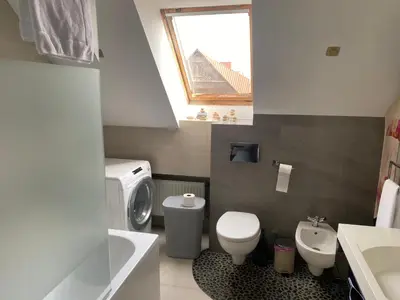 Łazienka w obiekcie Apartament W46B Deluxe w Bielawie Góry Sowie