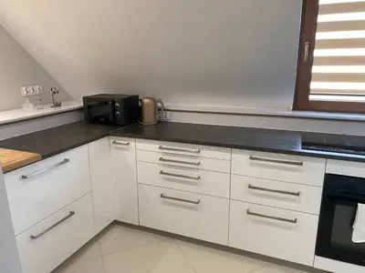 Kuchnia lub aneks kuchenny w obiekcie Apartament W46B Deluxe w Bielawie Góry Sowie