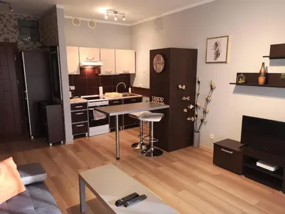 Kuchnia lub aneks kuchenny w obiekcie Apartament Marzenie 10 - Opole