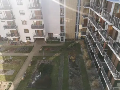 Budynek, w którym mieści się apartament