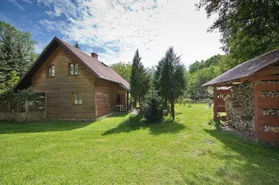 Ogród w obiekcie Chata za wsią