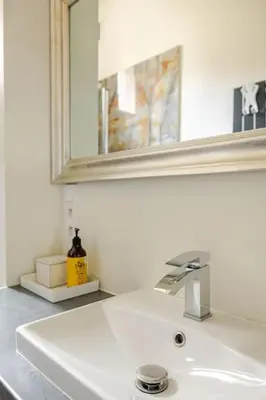 Łazienka w obiekcie Apartament ROZETA centrum 6os