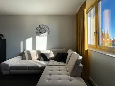 Część wypoczynkowa w obiekcie visiting apartments - Wyspa Słodowa