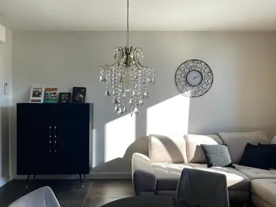 Część wypoczynkowa w obiekcie visiting apartments - Wyspa Słodowa
