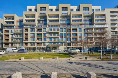 Budynek, w którym mieści się apartament
