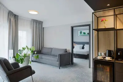 Część wypoczynkowa w obiekcie Q Hotel Plus Wrocław