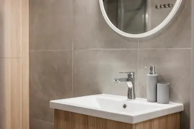 Łazienka w obiekcie Nocosfera Apartament Wrocławski
