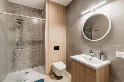 Łazienka w obiekcie Nocosfera Apartament Wrocławski