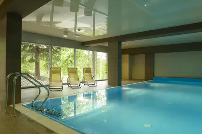 Basen w obiekcie Hotel Trojan lub w pobliżu