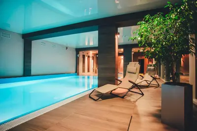 Basen w obiekcie Hotel Trojan lub w pobliżu