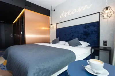 Łóżko lub łóżka w pokoju w obiekcie Biała Perła 624- Czarna Góra Resort