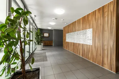 Plan piętra w obiekcie Apartament Near Sky Tower Free Parking for 2 cars