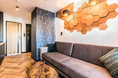 Część wypoczynkowa w obiekcie Hexagon Studio
