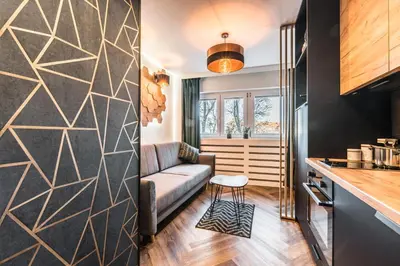 Kuchnia lub aneks kuchenny w obiekcie Hexagon Studio