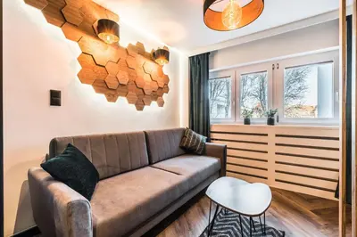 Część wypoczynkowa w obiekcie Hexagon Studio