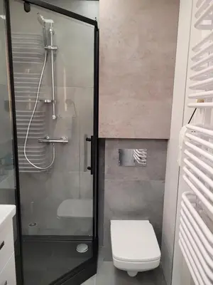 Łazienka w obiekcie Apartament Pod Radiostacją -Gliwice Tarnogórska, parking free, klimatyzacja