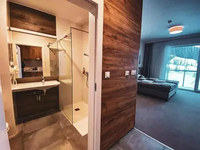Łazienka w obiekcie Apartament Czarna Góra nr 202