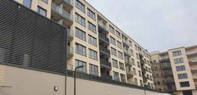 Budynek, w którym mieści się apartament