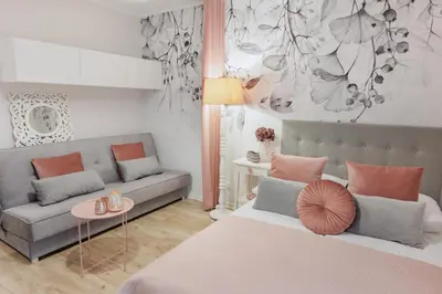 Część wypoczynkowa w obiekcie APARTEMENTY ''WERANDA'' z ogrodem w centrum
