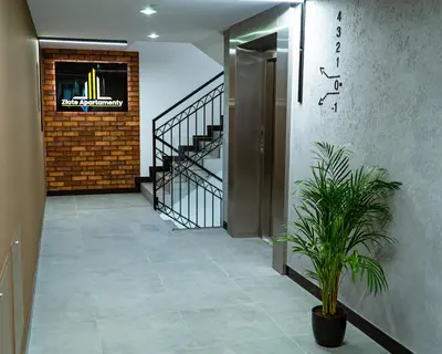 Plan piętra w obiekcie Złote Apartamenty 58