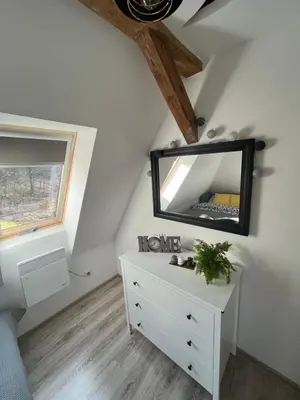 Telewizja i/lub zestaw kina domowego w obiekcie Sudecki apartament