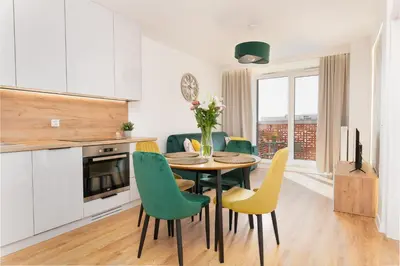 Kuchnia lub aneks kuchenny w obiekcie South4You Apartments