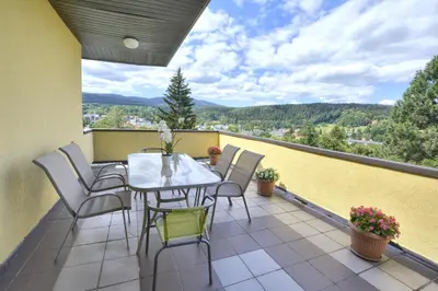 Balkon lub taras w obiekcie Pensjonat Miranda