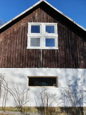 Budynek, w którym mieści się apartament