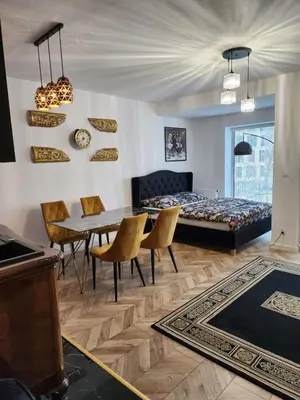 Część wypoczynkowa w obiekcie Morfeusz Apartamenty Księcia Witolda