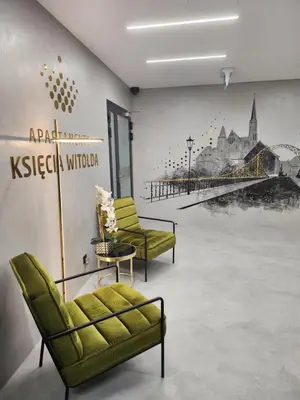 Część wypoczynkowa w obiekcie Morfeusz Apartamenty Księcia Witolda