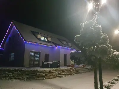 Budynek, w którym mieści się apartament