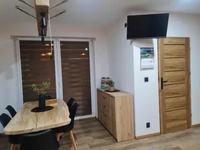 Kuchnia lub aneks kuchenny w obiekcie Apartamenty Quattro