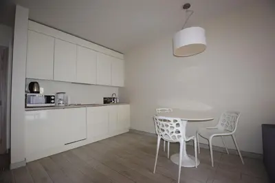 Kuchnia lub aneks kuchenny w obiekcie Apartament Czarna Gora Is6