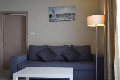 Część wypoczynkowa w obiekcie Apartament Czarna Góra Is17