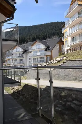 Widok na góry z tego apartamentu