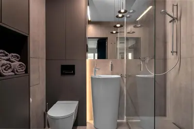 Łazienka w obiekcie Niegaleria Apartament
