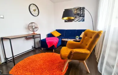 Część wypoczynkowa w obiekcie Peters Loft