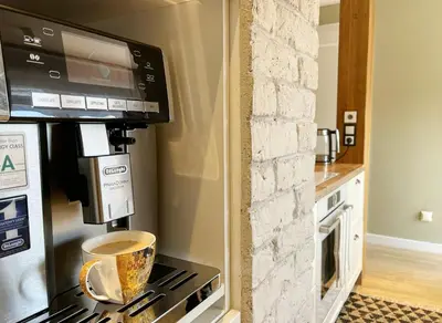 Kuchnia lub aneks kuchenny w obiekcie Apartament Daisy