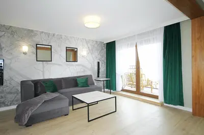 Część wypoczynkowa w obiekcie Apartament Daisy