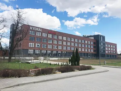 Budynek, w którym mieści się apartament