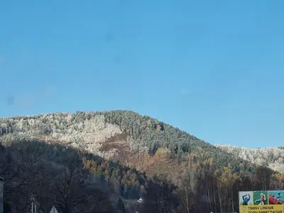 Widok na góry z tego apartamentu