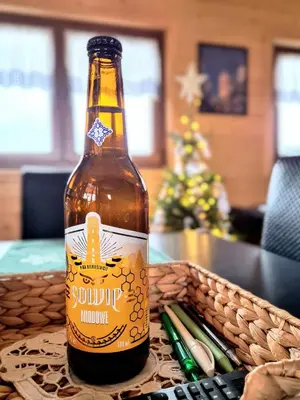 Napoje w obiekcie Osada Sierpnica - Uroczy dom z kominkiem i balią w Górach Sowich