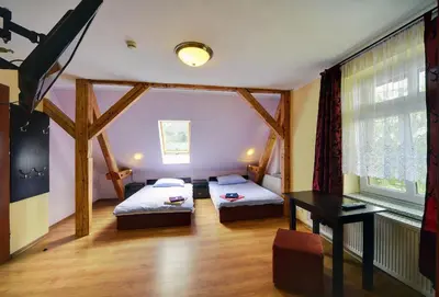 Plan piętra w obiekcie Gościniec Rudawski