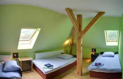 Plan piętra w obiekcie Gościniec Rudawski