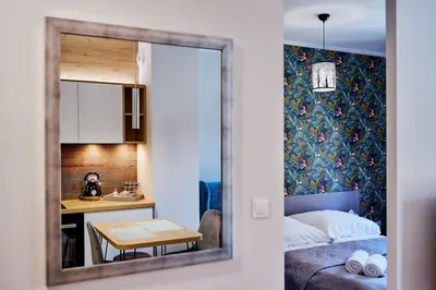 Kuchnia lub aneks kuchenny w obiekcie LAGUNA Apartament Polanica Residence 38 z garażem SPA
