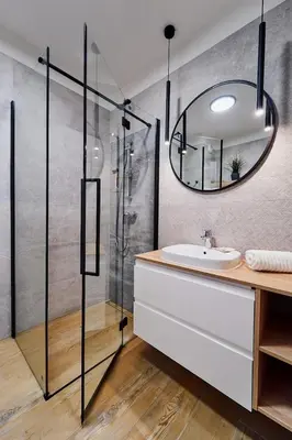 Łazienka w obiekcie LAGUNA Apartament Polanica Residence 38 z garażem SPA