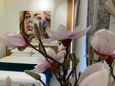 Plan piętra w obiekcie Apartment z kominkiem w sercu Wrocławia